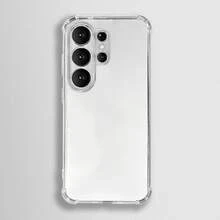 Galaxy 透明氣墊防震手機殼 1.5mm 加厚四角氣囊 鏡頭加高保護 TPU 軟殼 - 無色 - 查看 10