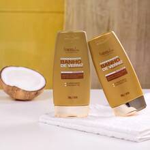 Kit Condicionador 200g + Mini Máscara 40g Banho de Verniz Forever Liss- Maciez e Brilho - Condicionador + Mini Máscara Verniz - Visão 6