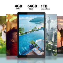 Qetupa 10.1 吋 Android 平板電腦，八核心處理器、4GB RAM、64GB ROM、HD IPS 觸控螢幕、6000mAh 電池、Wi-Fi 6、BT 5.4、5MP+13MP 雙鏡頭（不含適配器） - 灰色 - 查看 7
