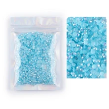 Jelly AB 樹脂水鑽 SS10 平底樹脂鑽，衣物裝飾，適用於包包、鞋子、應援扇裝飾水鑽，2000/4000/6000/10000 多種數量與顏色可選 - ss10(3mm) - 查看 58