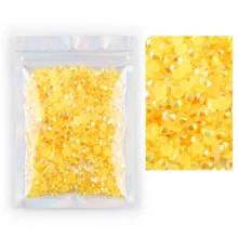 Jelly AB 樹脂水鑽 SS10 平底樹脂鑽，衣物裝飾，適用於包包、鞋子、應援扇裝飾水鑽，2000/4000/6000/10000 多種數量與顏色可選 - ss10(3mm) - 查看 76