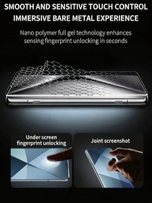 4片裝 HD 3D 曲面水凝膜 防爆耐刮 適用於 G85 G86 30/40/50/60/70 Pro Fusion/Holor 100 200 400 Magic 5/6/7 Lite 8 Pro/適用於 Galaxy S25 S24 S23 S22 Ultra S10 Note10/適用於 Note 13 14 15 Pro+ 4g 5g 軟膜非玻璃 - 4pcs - 查看 9