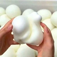 Malleable Squishy Ball Toy, Large Size Stress Relief Product, Affordable Soft Squeeze Toy, Soft Stress Relief Toy For Venting, Suitable For Adult Sensory Anxiety Relief Slow Rebound Toy, Perfect Party Gift, Birthday Gift, Mother's Day Gift, Father's Day Gift, Adult Desk Decor, July 4th Independence Day Celebration Soft Toy Gift - Multicolor - View 9