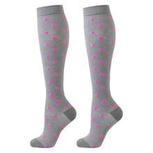 1/3/6 Pairs, Men's And Women's Sports Compression Socks, 15-20 MmHg, Best Support For Running And Cycling. Solid Color Sports Pressure Socks And Running Elastic Socks Wrap The Calves - Multicolor - View 6