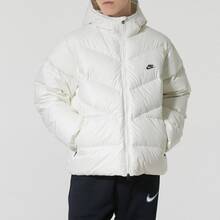 Nike WINDRUNNER Statement 舒適百搭簡約鴨絨連帽麵包羽絨外套 男款 - 帆船 - 查看 4