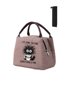 Reusable Insulated Lunch Bag, Unisex Leak-Proof Large Capacity Tote, Thermal Cold Storage Bento Bag, Portable Travel Picnic Camping Bag, Office School Work Meal Insulated Bag, Student Adult Multi-Function Lunch Container Storage Bag, Ideal Gift For Boys Girls Wife Students Teachers Sisters Best Friends Mother, Valentine's Day Mother's Day Birthday Graduation Season Back To School Teacher's Day Independence Day - Multicolor - View 10