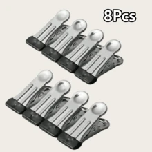 5/6/12/22pcs Heavy Duty Stainless Steel Clothes Pegs, Blue Non-Slip Handle, Rust-Proof Multi-Functional, Suitable For Drying Clothes, Kitchen Use, DIY Crafts And Daily Home Storage - Multicolor - View 30