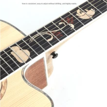 Instruments de Musique à Cordes - Placage brillant - Couleur bois naturel - Voir 2