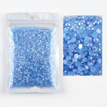 Jelly AB 樹脂水鑽 SS10 平底樹脂鑽，衣物裝飾，適用於包包、鞋子、應援扇裝飾水鑽，2000/4000/6000/10000 多種數量與顏色可選 - ss10(3mm) - 查看 39