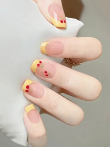 New Semi-Cured Gel Toe Nail Stickers For Summer, Glitter Shiny Design, In Stock Wholesale, Waterproof And Long-Lasting - Multicolor - View 4