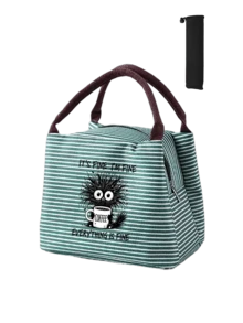Reusable Insulated Lunch Bag, Unisex Leak-Proof Large Capacity Tote, Thermal Cold Storage Bento Bag, Portable Travel Picnic Camping Bag, Office School Work Meal Insulated Bag, Student Adult Multi-Function Lunch Container Storage Bag, Ideal Gift For Boys Girls Wife Students Teachers Sisters Best Friends Mother, Valentine's Day Mother's Day Birthday Graduation Season Back To School Teacher's Day Independence Day - Multicolor - View 13