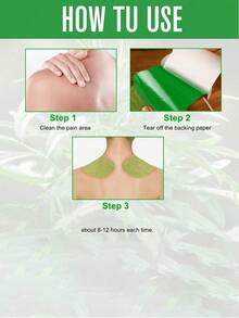 72/50/30/20/5 Self-Heating Ginger Warm Patches, Natural Heating Patches, Mugwort Warm Patches, Suitable For Shoulders, Neck, Hands, Back, Feet, Knees - 1 Piece Set - View 8