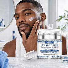 MMQ Men Brightening Face Cream 50g, Kojic Acid Vitamin C Retinol & Hyaluronic Acid Moisturizer, Daily Hydrating Smoothing Skin Care Cream For Dark Spot Care & Uneven-Looking Skin - 1PC - View 5