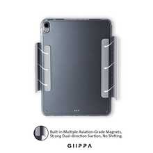 GIIPPA 1 pieza Funda protectora para tableta con estampado de rayas verticales rosa & verde, magnética, desmontable, plegable en Y, anti-doblez y a prueba de golpes, compatible con iPad Mini 6/7, Air 2/3/4/5/11/13 pulgadas (M2/M3 2024-2025), 5/6/7/8/9/10/11ª generación, Pro 10.5/11/12.9 pulgadas (2017-2025), estilo universitario, funda para A16 10ª generación, tableta, oficina - Multicolor 5 - Ver 7