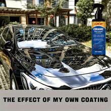 Car Nano Coating Spray & Nozzle, Ultimate Paint Protection & Scratch Repair, Easy To Use, Long-Lasting, Weather-Resistant - 100ml+抹布 - 查看 4