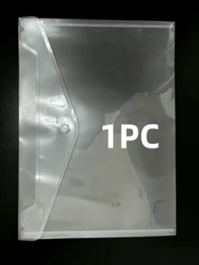 透明白色 PP 塑膠 A4 文件袋，現代簡約多用途防水防污按扣式，返校與辦公用品，學生文件夾 - 彩色 - 查看 12