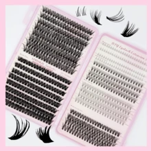Mixed False Eyelash Set, Upper And Lower Lashes, Various Styles, DIY Eyelash Grafting, Natural Makeup Effect, Gentle Application - View 6