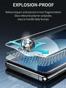 4片裝 HD 3D 曲面水凝膜 防爆耐刮 適用於 G85 G86 30/40/50/60/70 Pro Fusion/Holor 100 200 400 Magic 5/6/7 Lite 8 Pro/適用於 Galaxy S25 S24 S23 S22 Ultra S10 Note10/適用於 Note 13 14 15 Pro+ 4g 5g 軟膜非玻璃 - 4pcs - 查看 11