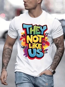 T-shirts för män - Vitt - Visa 5
