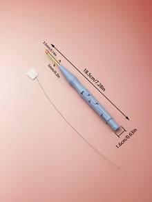 Punch Needle Embroidery Tool With Threader, Multiple Styles Available: Adjustable, Fixed, Safety Cap, Essential Punch Needle Tool For DIY Rugs And Fabric Crafts, Suitable For Punch Needle Beginners, Fabric Craft Enthusiasts, Craft Class Students, Home Stress Relief DIY Players - Puncture Needle - View 13