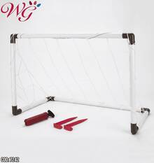 Portable Outdoor Children's Futsal Goal - White - View 10
