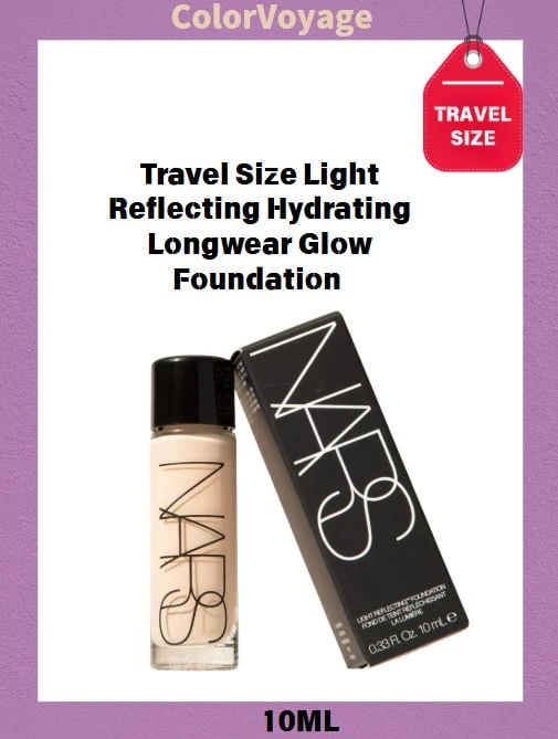 [Travel Size - 10ml] NARS Radiant Reflective Premium Skincare Foundation L1.5 - 10ml, Very Light, Neutral Undertone, Light Pink Tone - L1.5-10ml - View 1