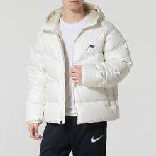 Nike WINDRUNNER Statement 舒適百搭簡約鴨絨連帽麵包羽絨外套 男款 - 帆船 - 查看 2