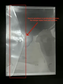 透明白色 PP 塑膠 A4 文件袋，現代簡約多用途防水防污按扣式，返校與辦公用品，學生文件夾 - 彩色 - 查看 7