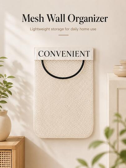 Organizador de bolsas de malla colgante, soporte reutilizable para bolsas de compra y dispensador de almacenamiento para cocina, lavadero y hogar.