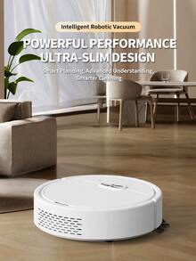 Rechargeable Vacuum Cleaner , Mini Automatic USB Charging Smart Sweeping Robot For Wooden Flooring , Hard Floors And Daily Cleaning Suitable For Pet Hair Household Dusting Cleaner - A - View 8
