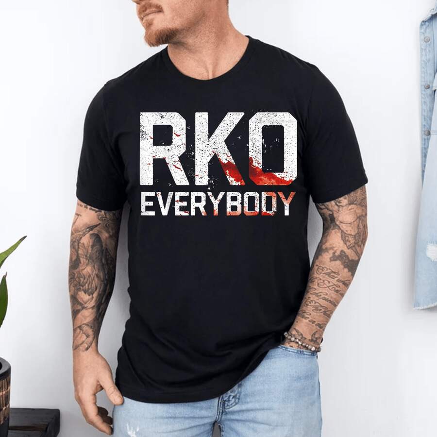 Camiseta Randy RKO Everybody Blood MQPJ - Negro - Ver 1