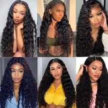 BINF Deep Wave Bundles Human Hair Unprocessed Virgin Human Quick Weave Hair Full And Thick Virgin Hair Extensions Natural Color Bundles Double Weft - Natural Black - View 12