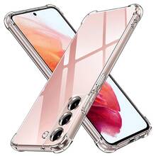 Galaxy 透明氣墊防震手機殼 1.5mm 加厚四角氣囊 鏡頭加高保護 TPU 軟殼 - 無色 - 查看 7