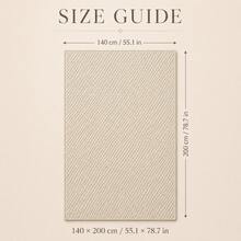 Outdoor Pineapple Textured Carpet - Waterproof All-Weather Patio Rug, With UV Resistance And Non-Slip Backing, Durable Beige Neutral Mat Suitable For Patio, Poolside, Garden, Balcony, RV - Easy To Clean, Fade-Resistant, Durable Outdoor Carpet, Suitable For Yard, Porch, Beach House - Contemporary Textured Woven Outdoor Rug With Non-Curling Design, Machine Washable - B - View 17