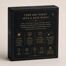 「Midnight Signals」浪漫信號情侶卡牌遊戲，適合情侶親密溝通，返校季、萬聖節、聖誕節浪漫暖場互動遊戲卡 - 彩色 - 查看 3