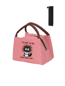 Reusable Insulated Lunch Bag, Unisex Leak-Proof Large Capacity Tote, Thermal Cold Storage Bento Bag, Portable Travel Picnic Camping Bag, Office School Work Meal Insulated Bag, Student Adult Multi-Function Lunch Container Storage Bag, Ideal Gift For Boys Girls Wife Students Teachers Sisters Best Friends Mother, Valentine's Day Mother's Day Birthday Graduation Season Back To School Teacher's Day Independence Day - Multicolor - View 16