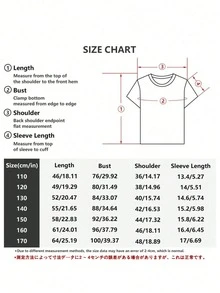 Girls, Teenagers, Students, Casual Patterned Round-Neck Pullover, Short-Sleeved T-Shirt, Summer Shoes - White - View 6
