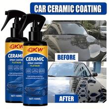Car Nano Coating Spray & Nozzle, Ultimate Paint Protection & Scratch Repair, Easy To Use, Long-Lasting, Weather-Resistant - 100ml+抹布 - 查看 10