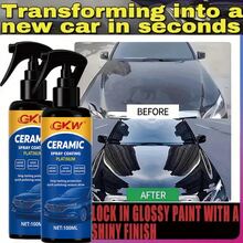 Car Nano Coating Spray & Nozzle, Ultimate Paint Protection & Scratch Repair, Easy To Use, Long-Lasting, Weather-Resistant - 100ml+抹布 - 查看 8