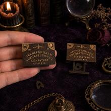 Miniature Witch Scene Decor, Mysterious Answer Box With Drawer And Pointer Set Model, Suitable For Dollhouse Halloween Miniature Scene Decoration, Perfect Gift For Miniature Enthusiasts - one-size - View 2