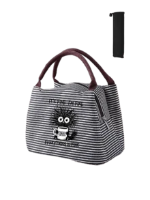 Reusable Insulated Lunch Bag, Unisex Leak-Proof Large Capacity Tote, Thermal Cold Storage Bento Bag, Portable Travel Picnic Camping Bag, Office School Work Meal Insulated Bag, Student Adult Multi-Function Lunch Container Storage Bag, Ideal Gift For Boys Girls Wife Students Teachers Sisters Best Friends Mother, Valentine's Day Mother's Day Birthday Graduation Season Back To School Teacher's Day Independence Day - Multicolor - View 12