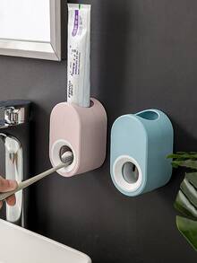1PC Storage Box Toothbrush Organizer Toothpaste Organizer Bathroom Storage Box - A - View 1