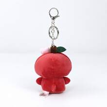 1pc Apple Kids Plush Doll Pineapple KT Plush Pendant Keychain Backpack Accessory Birthday Gift Valentine's Day Gift Souvenir - Multicolor - View 6