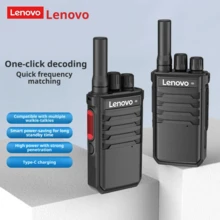 Lenovo C138 Walkie Talkie For Civilian And Commercial Use, One-Key Auto Pairing, Handheld Wireless Transceiver, Long Battery Life, Long-Range High Power, Lightweight Walkie Talkie - Black - View 11