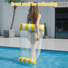 Inflatable Pool Floats Adult Size Water Hammock, Swimming Pool Float Hammock, 4-In-1 Water Floating Mesh Chair For Adults For Vacation Fun And Rest Summer Events Pool Parties - Multicolor - View 3