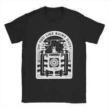 Camisetas gráficas de Rain World Slugcat Days para hombres, 100% algodón, camisetas novedosas de tripulación de cuello redondo, anime de juego, camiseta de manga corta, tallas hasta 3XL - Negro - Ver 1