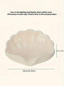 Drill-Free Leaf-Shaped Plastic Soap Dish For Bathroom Counter – Holds Soap, Toothbrushes, And Toiletries – Modern Home Decor, Soap & Toiletry Organizer, Decorative Sink Accessory – For Smooth Surfaces - Multicolor - View 6