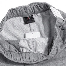 Nike Jordan Dri-FIT Sport Solid Color Logo Print Elastic Waist Jogger Quick-Drying Knit Sweatpants, Men's, Grey - Grey - View 4