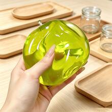1/2/6PC Green Apple Squeeze Squishy Toys, TPR Slow Rebound Fidget Toys, Green Tea Soda Pop Design, Suction Texture Portable Stress Balls, Anxiety Relief Sensory Toys For Kids Teens Adults, Christmas Birthday Holiday Gifts & Party Favors - Apple - View 4