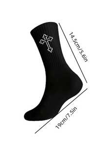 1/2/4/5/8/10 Pairs [Must-Have For Sports Enthusiasts] Men's Mid-Calf Sport Socks - Multicolor - View 15